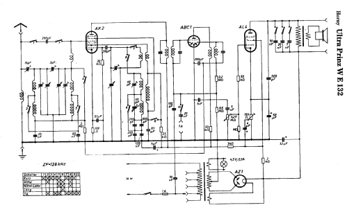 Ultra-Prinz W E132 ; Horny Hornyphon; (ID = 9645) Radio