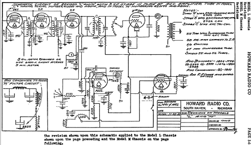 420 Ch= L; Howard Radio Company (ID = 1008783) Radio