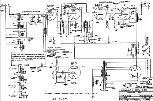 430-2 Series 2; Howard Radio Company (ID = 446100) Amateur-R