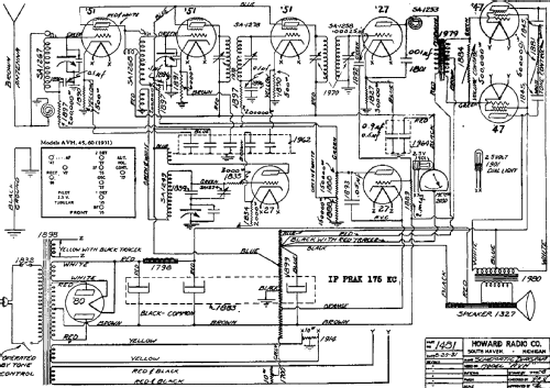 45 Ch= AVH; Howard Radio Company (ID = 456310) Radio