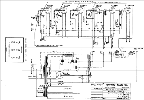 470 Ch= 135-AC; Howard Radio Company (ID = 444009) Radio