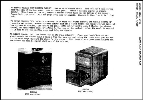 472AC ; Howard Radio Company (ID = 386681) Radio