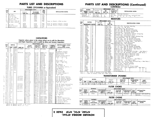 472AC ; Howard Radio Company (ID = 934916) Radio