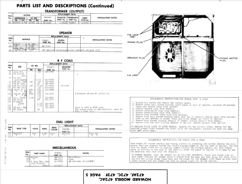 472AC ; Howard Radio Company (ID = 934918) Radio