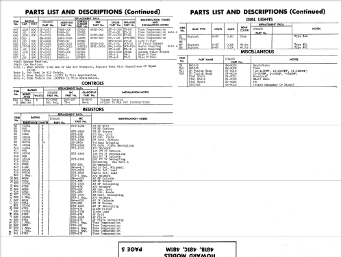 481C ; Howard Radio Company (ID = 2625386) Radio