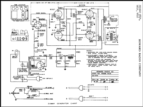 481C ; Howard Radio Company (ID = 339425) Radio