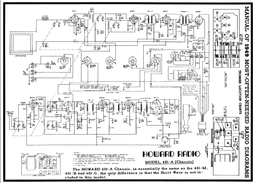 481C ; Howard Radio Company (ID = 96176) Radio