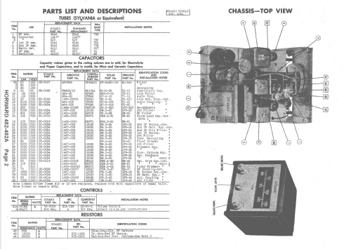 482A ; Howard Radio Company (ID = 1417256) Radio