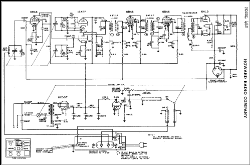 482A ; Howard Radio Company (ID = 289198) Radio