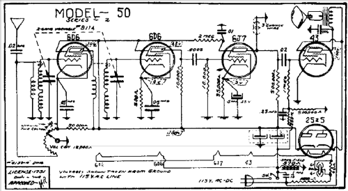 50 ; Howard Radio Company (ID = 442733) Radio