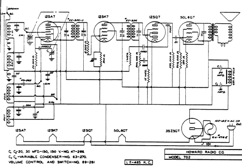 702 ; Howard Radio Company (ID = 62458) Radio