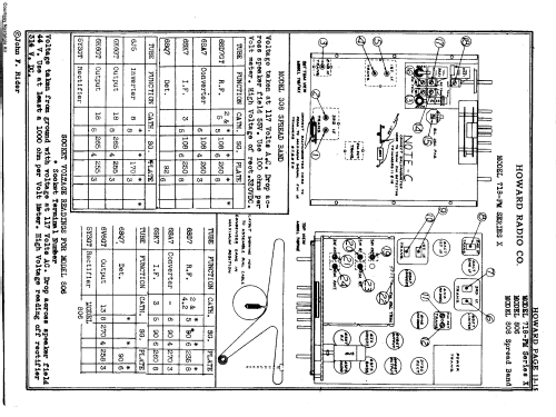 806 ; Howard Radio Company (ID = 2507931) Radio