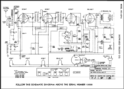 901-AP-A ; Howard Radio Company (ID = 430960) Radio