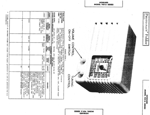 901AE ; Howard Radio Company (ID = 465680) Radio