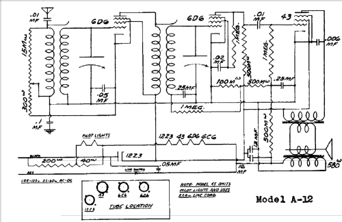 A-12 ; Howard Radio Company (ID = 454313) Radio