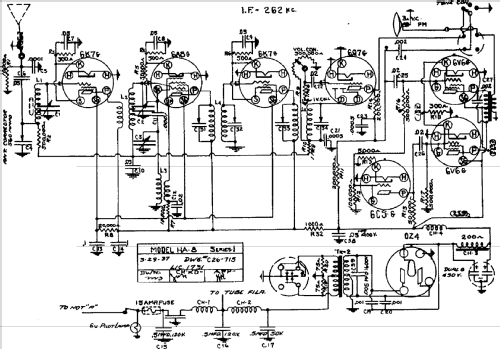 HA-8 ; Howard Radio Company (ID = 466385) Car Radio