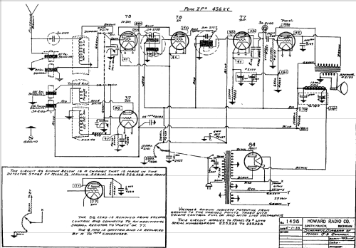 J-3 ; Howard Radio Company (ID = 466389) Radio