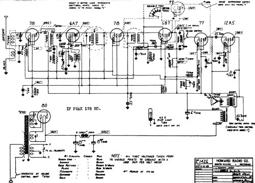 X-2 ; Howard Radio Company (ID = 467597) Radio