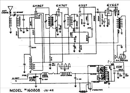 JA-40 ; Hudson Motor Car Co. (ID = 469795) Car Radio