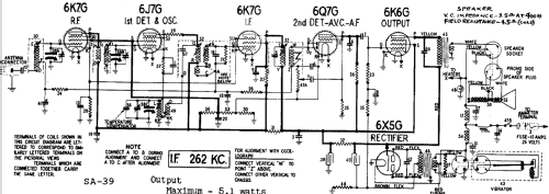 SA-39 ; Hudson Motor Car Co. (ID = 469783) Autoradio