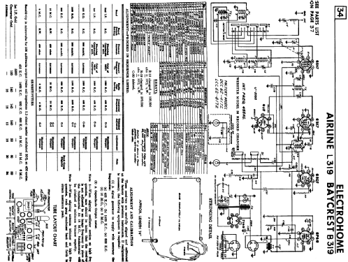 Baycrest B319 DCC62-417Z; Hudson's Bay Company (ID = 2155156) Radio