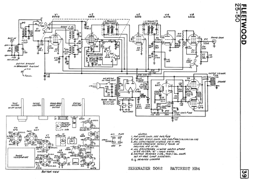 Baycrest HB4 ; Hudson's Bay Company (ID = 2330744) Radio