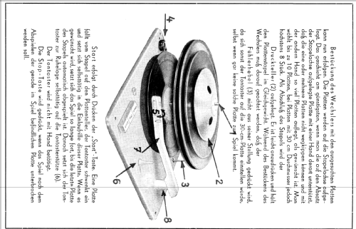 Automatischer Plattenwechsler Exquisit; Hummel & Seiptius, (ID = 1366426) R-Player