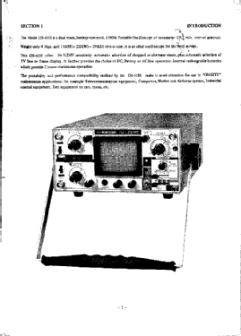 Oscilloscope OS-615S; Hung Chang Co. Ltd., (ID = 2974247) Equipment