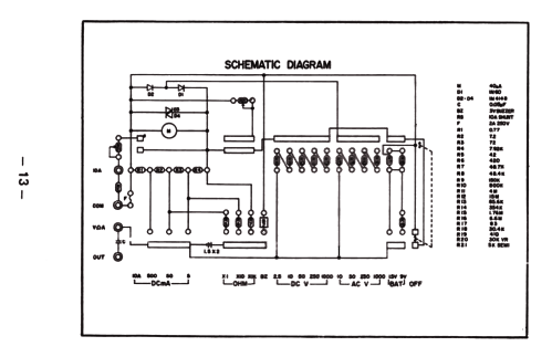 VOM-Multitester HM-102BZ; Hung Chang Co. Ltd., (ID = 3012663) Equipment