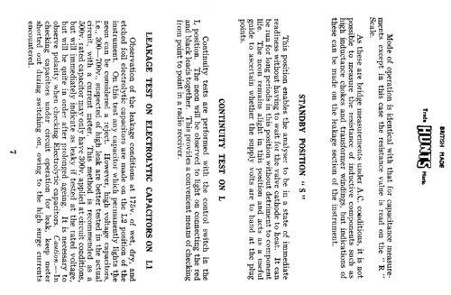 Capacitance and Resistor Analys C.R.B.; Hunts, A.H. Hunt Ltd (ID = 420992) Ausrüstung