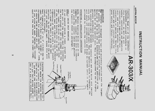 AR-303X Automatic Antenna Rotator; Hy-Gain Electronics (ID = 1857827) Misc