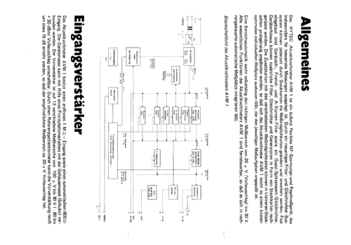 Akustikvoltmeter AVM1; Hytec; Ettlingen (ID = 2429183) Ausrüstung