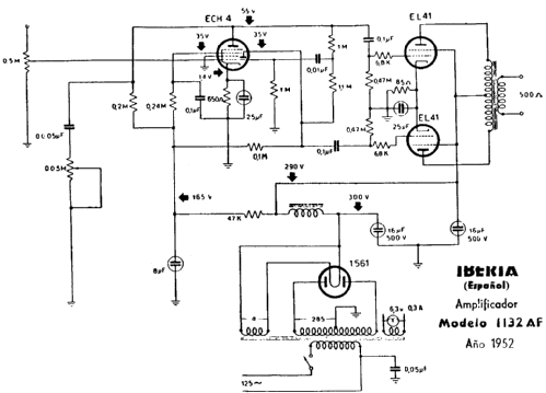 1132AF; Iberia Radio SA; (ID = 205069) Ampl/Mixer