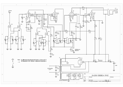 3542 Serie E; Iberia Radio SA; (ID = 1972663) Radio