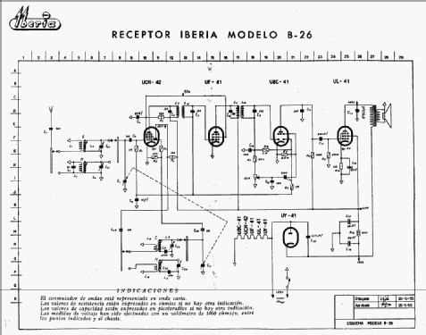 B-26; Iberia Radio SA; (ID = 614760) Radio