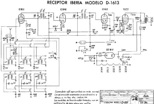 D-1613; Iberia Radio SA; (ID = 205518) Radio