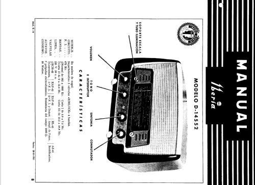 RE-64 Serie D-14552; Iberia Radio SA; (ID = 1063465) Radio