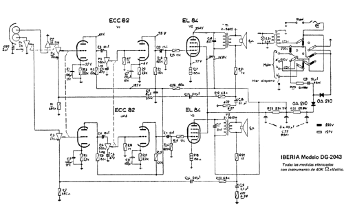 Discofono DG-2043; Iberia Radio SA; (ID = 257773) Enrég.-R