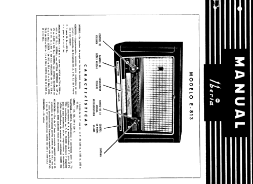 E-813; Iberia Radio SA; (ID = 1307233) Radio