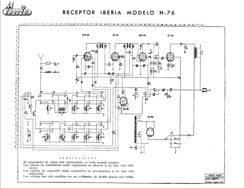 H-76; Iberia Radio SA; (ID = 612903) Radio