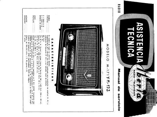 M-172; Iberia Radio SA; (ID = 353604) Radio