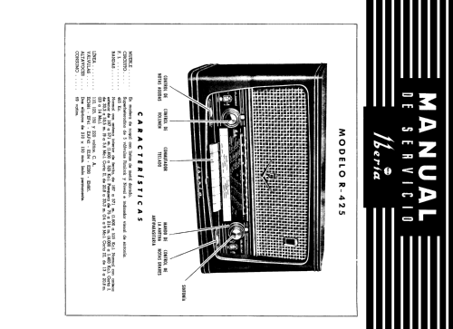 R-425; Iberia Radio SA; (ID = 1307891) Radio