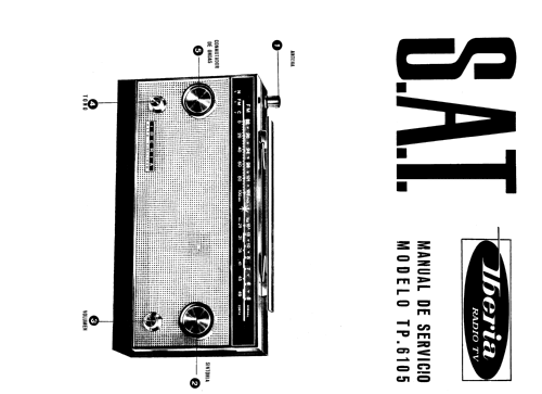 TP-6105; Iberia Radio SA; (ID = 1307902) Radio