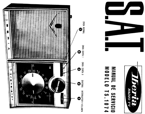 TS-1074; Iberia Radio, S.A.; (ID = 297786) Radio