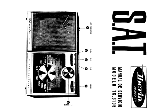 TS-3105; Iberia Radio, S.A.; (ID = 1310085) Radio