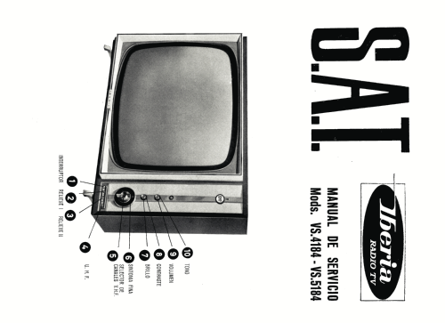 VS-5184; Iberia Radio SA; (ID = 2520377) Television