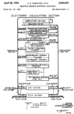 Selective Sequence Electronic Calculator SSEC; IBM; Armonk, N.Y. (ID = 2824851) Computer & SPmodules