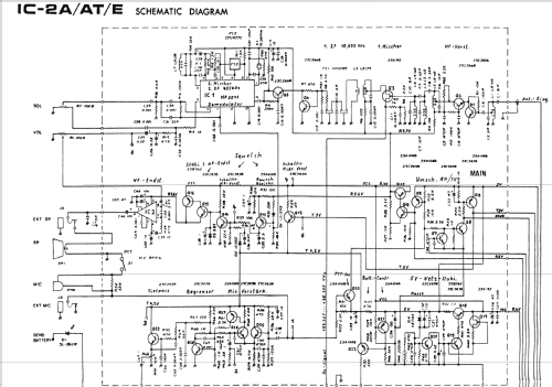 2m FM Transceiver IC-2E; Icom, Inoue (ID = 284278) Amat TRX