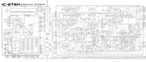 144 MHz All Mode Transceiver IC-275H; Icom, Inoue (ID = 2869356) Amat TRX