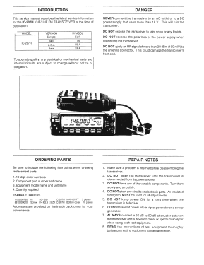 IC-207H; Icom, Inoue (ID = 3134708) Amat TRX